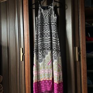 Geometric Maxi Dress